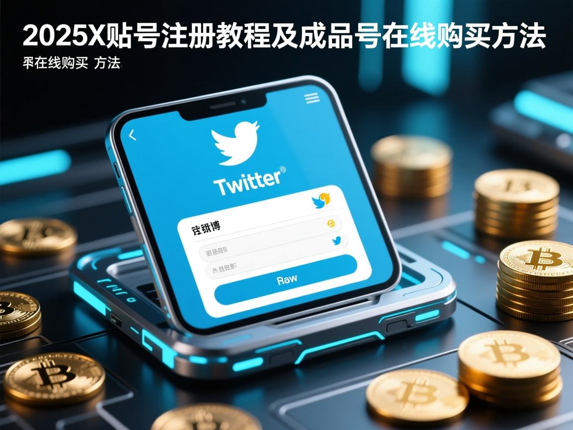 2025X推特账号注册教程及成品号在线购买方法