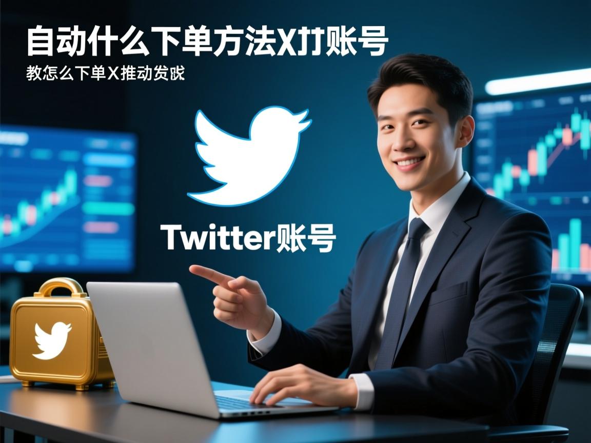 推特账号下单方法及自动发货说明，教你怎么下单X推特账号