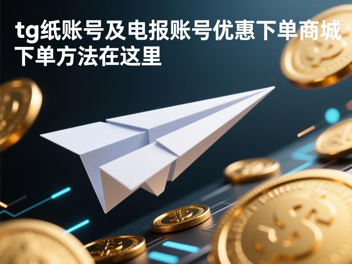 tg纸飞机账号及电报账号优惠下单商城，下单方法在这里