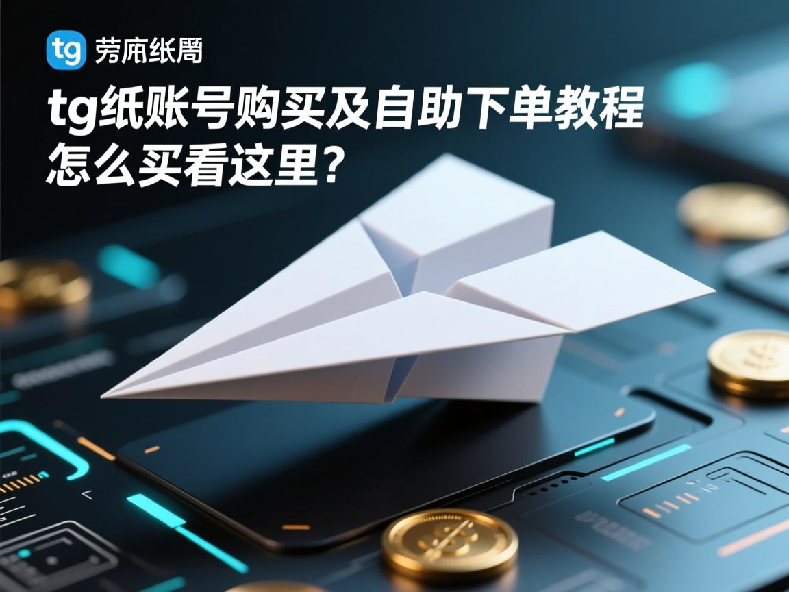 tg纸飞机账号购买及自助下单教程，怎么买看这里