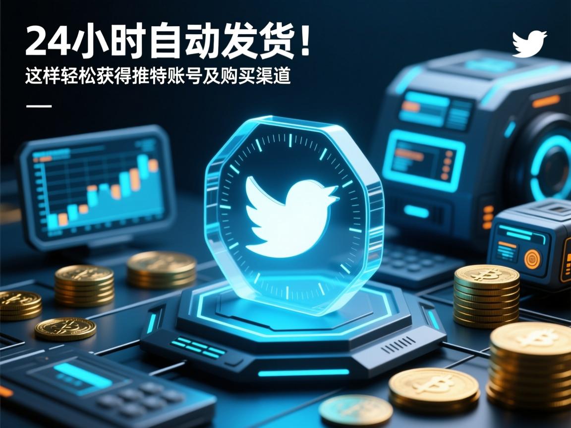 24小时自动发货！这样轻松获得推特账号及购买渠道