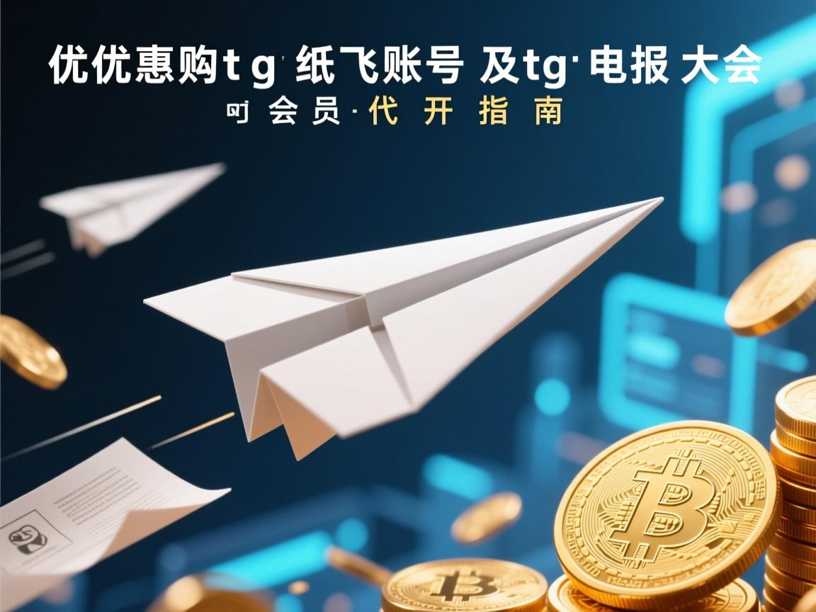 优惠购tg纸飞机账号及tg电报大会员代开指南