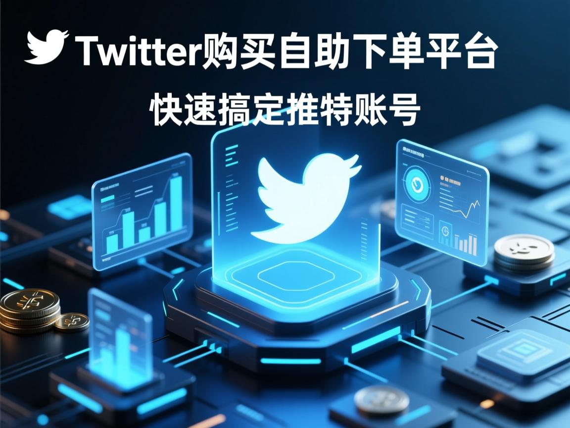 推特账号购买及自助下单平台，快速搞定推特账号