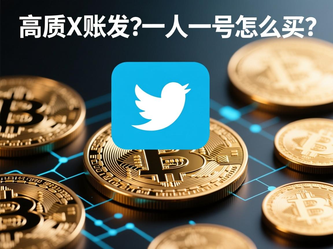 高质量X推特账号购买批发：一人一号，怎么买？