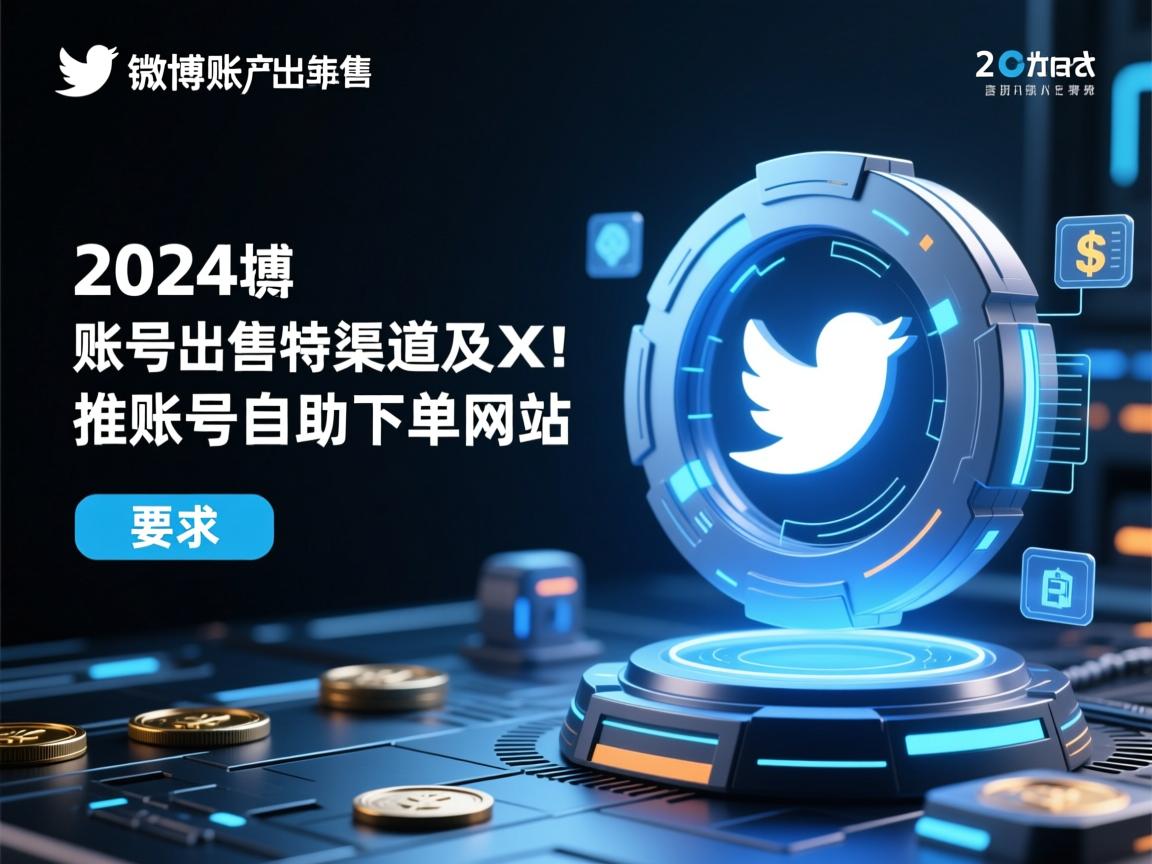 2024推特账号出售渠道及X推特账号自助下单网站