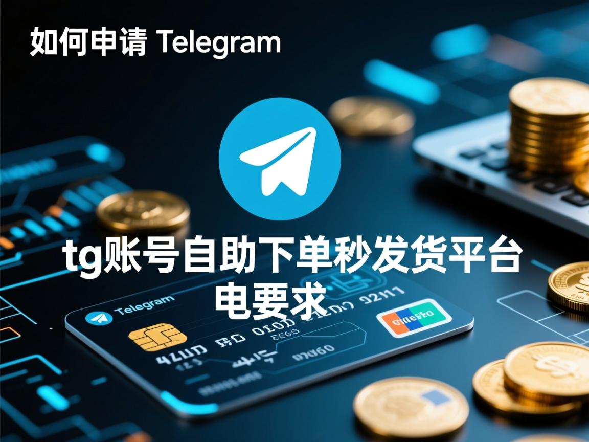 如何申请telegram电报账号？tg账号自助下单秒发货平台