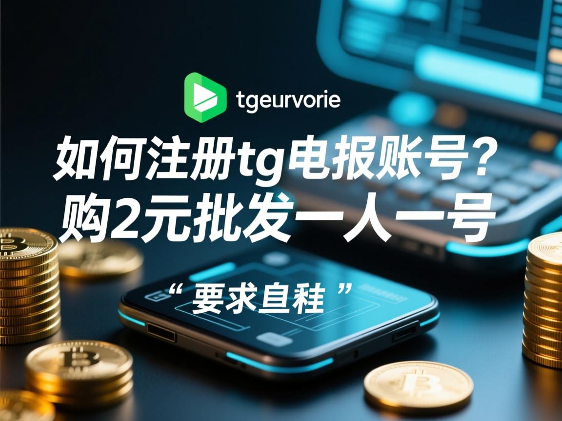 如何注册tg电报账号？购2元批发一人一号