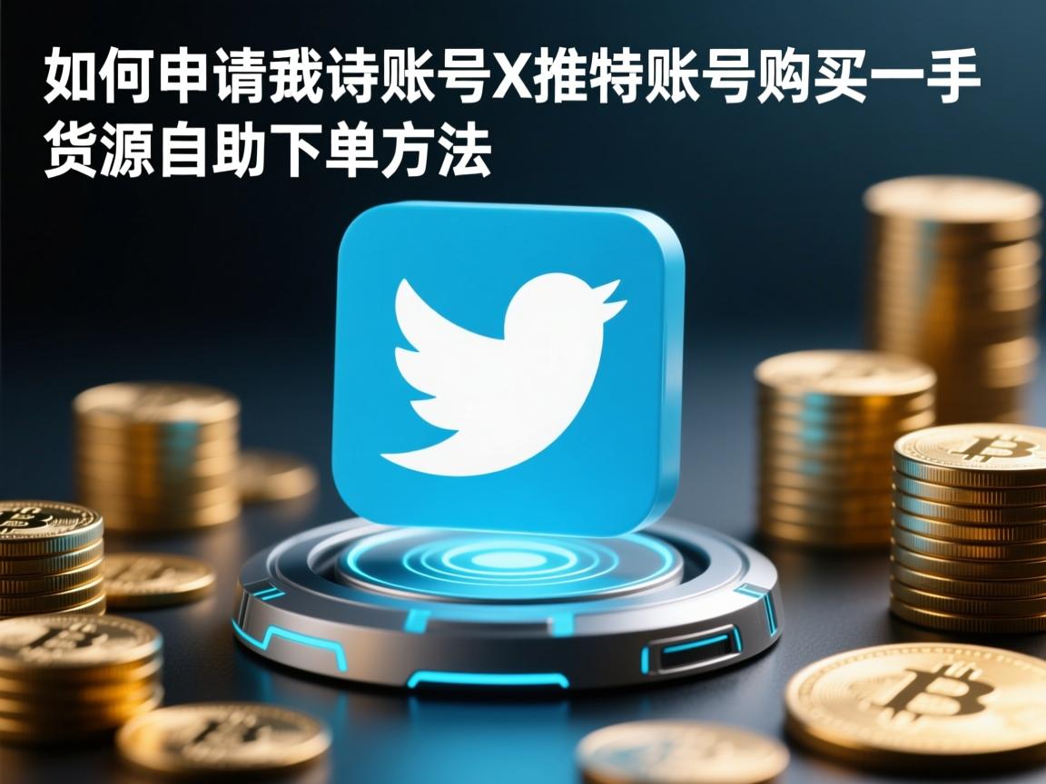 如何申请推特账号？X推特账号购买一手货源自助下单方法