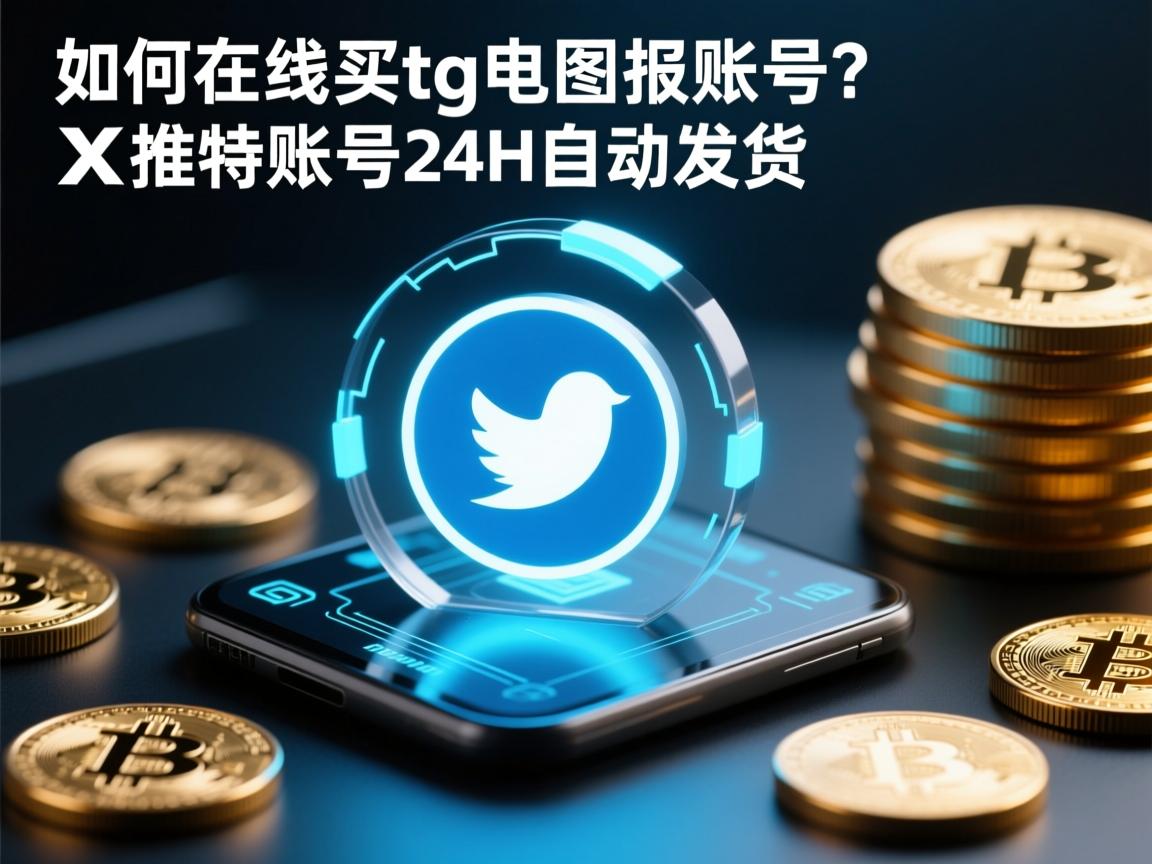 如何在线买tg电报账号？X推特账号24H自动发货