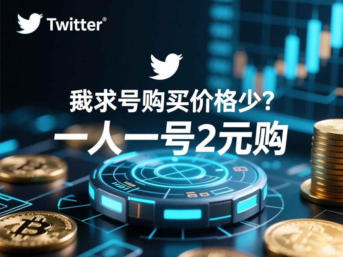 推特账号购买价格是多少？一人一号2元购