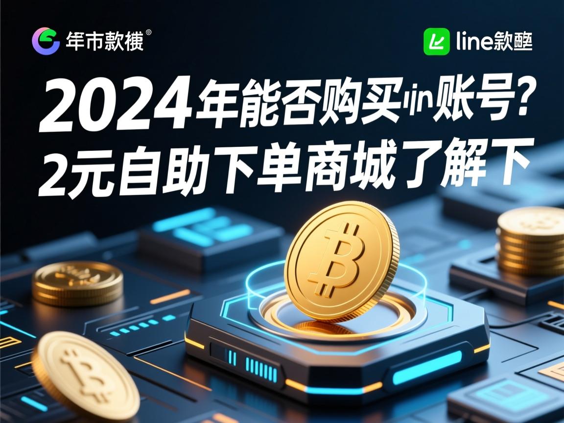 2024年能否购买line账号？2元自助下单商城了解下