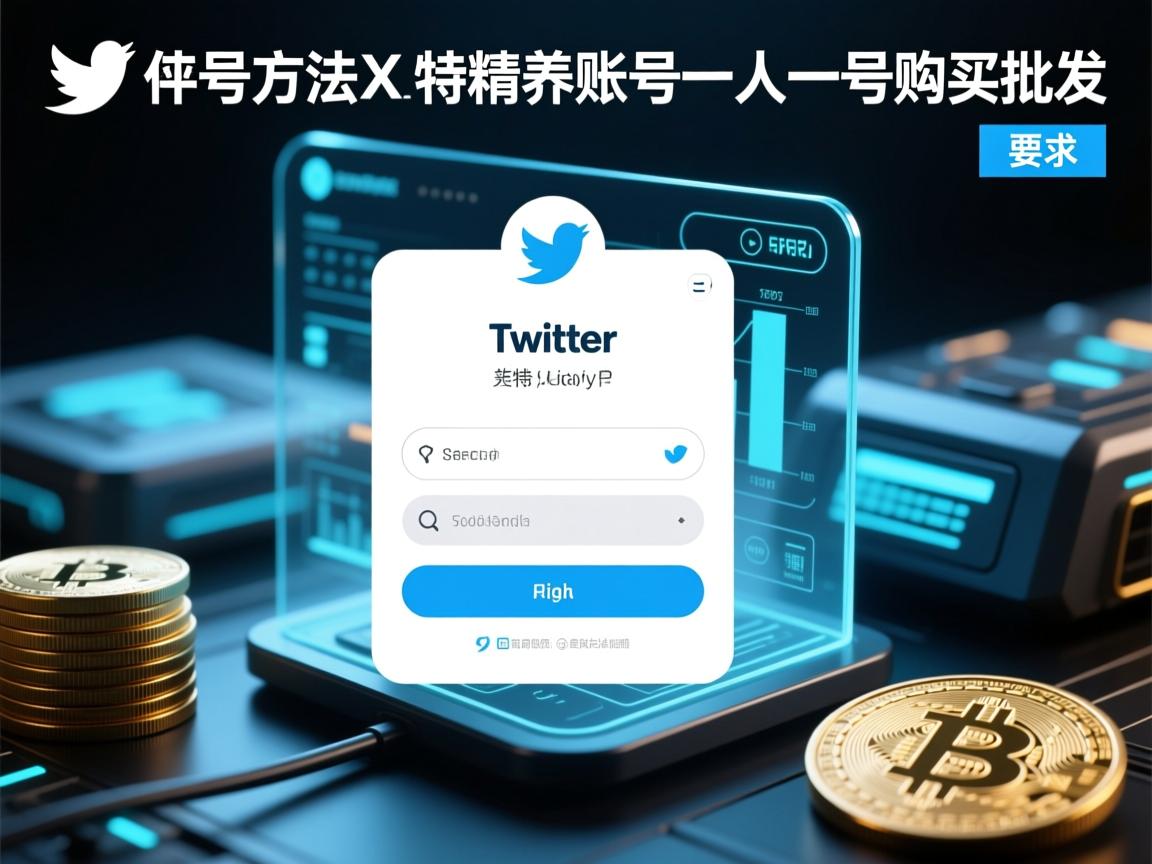 推特账号注册方法及X推特精养账号一人一号购买批发