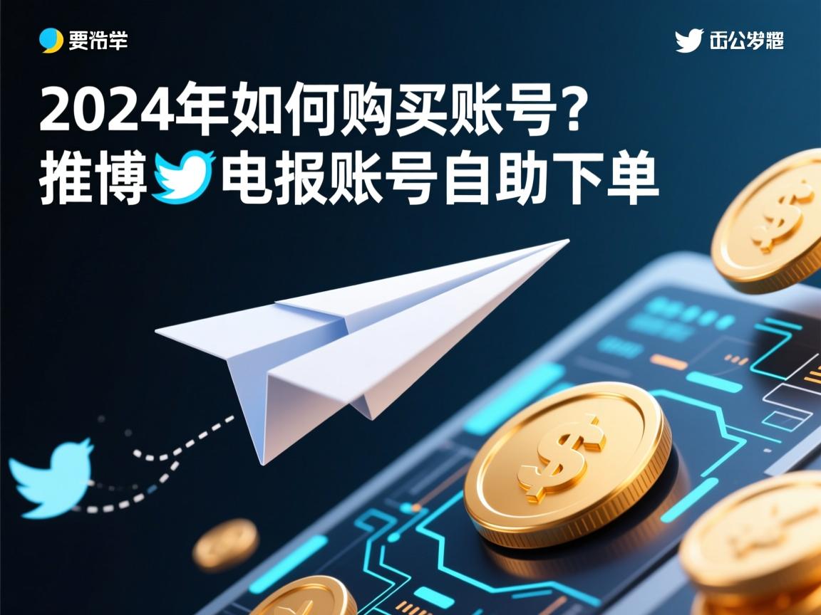 2024 年如何购买纸飞机账号？推特电报账号自助下单