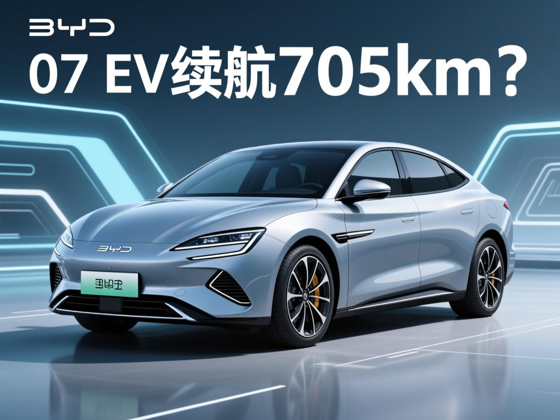 比亚迪海豹07 EV续航705km？