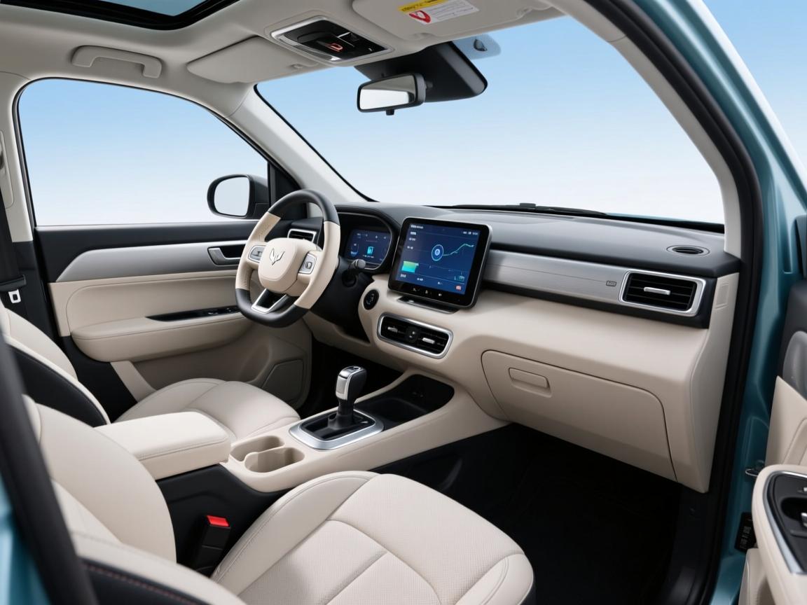 全新五菱宏光MINIEV内饰好看在哪？