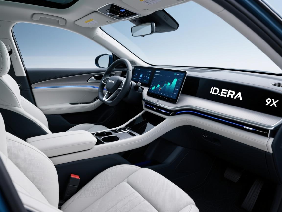 ID.ERA 9X内饰官图发布，续航如何？