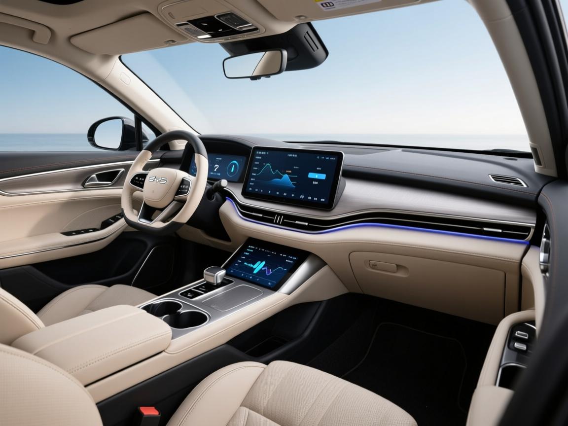 比亚迪大唐内饰官图曝光，豪华何在？
