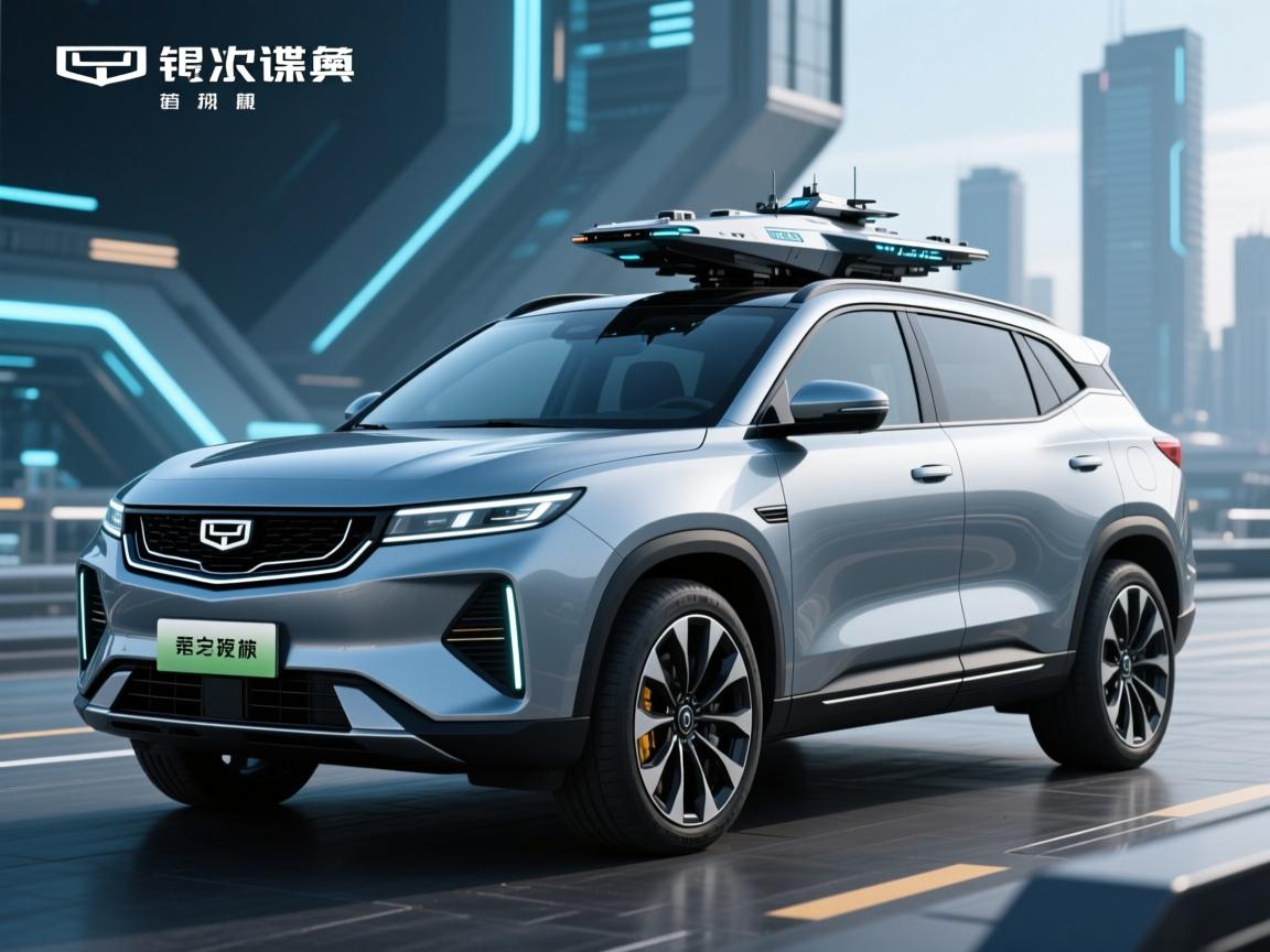 吉利银河战舰谍照，首款科技硬核SUV？