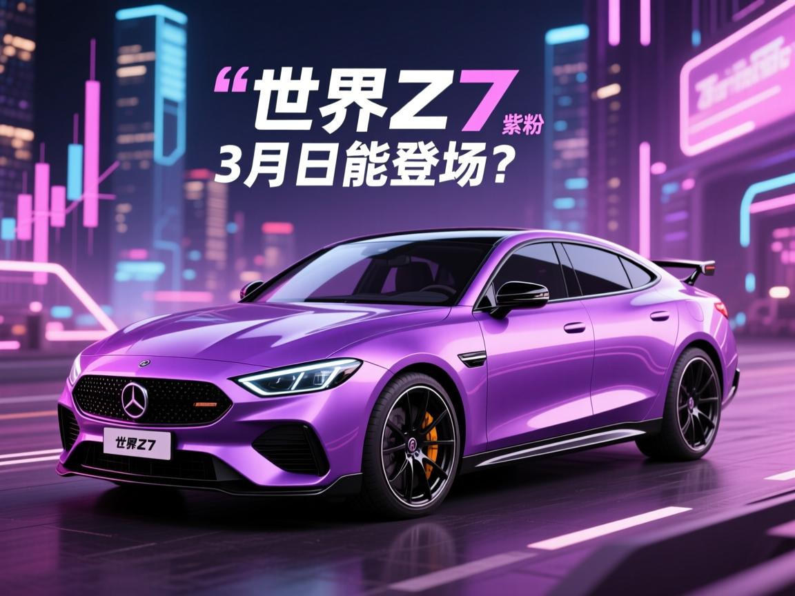 尚界Z7电光紫粉3月底能登场？