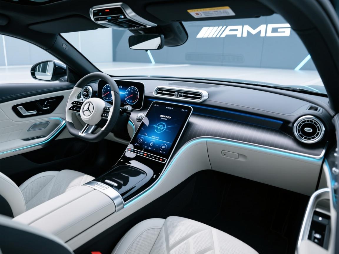 全新奔驰纯电AMG GT内饰官图发布了？