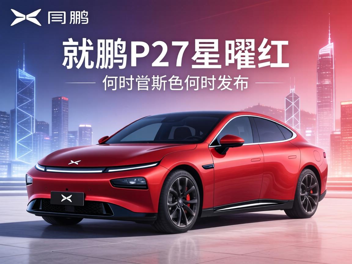 小鹏P7星曜红新配色何时发布?