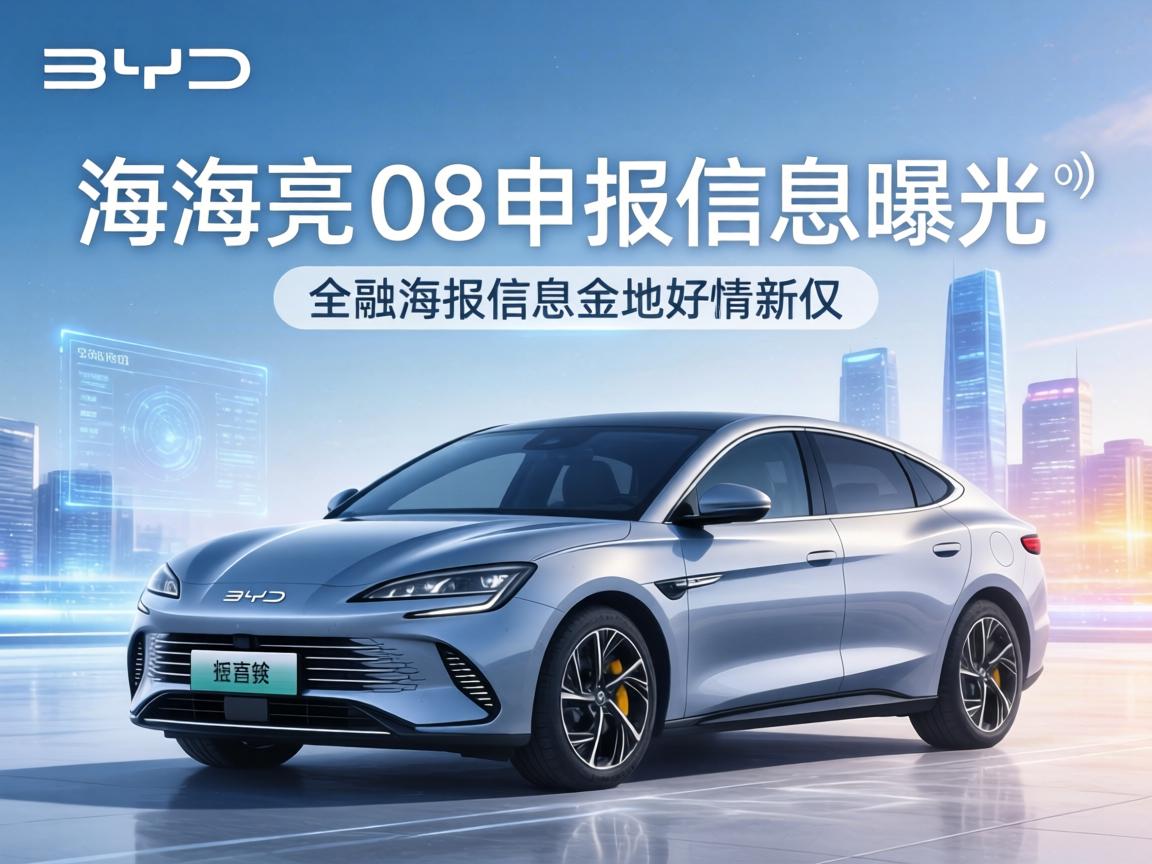 比亚迪海豹08申报信息曝光？