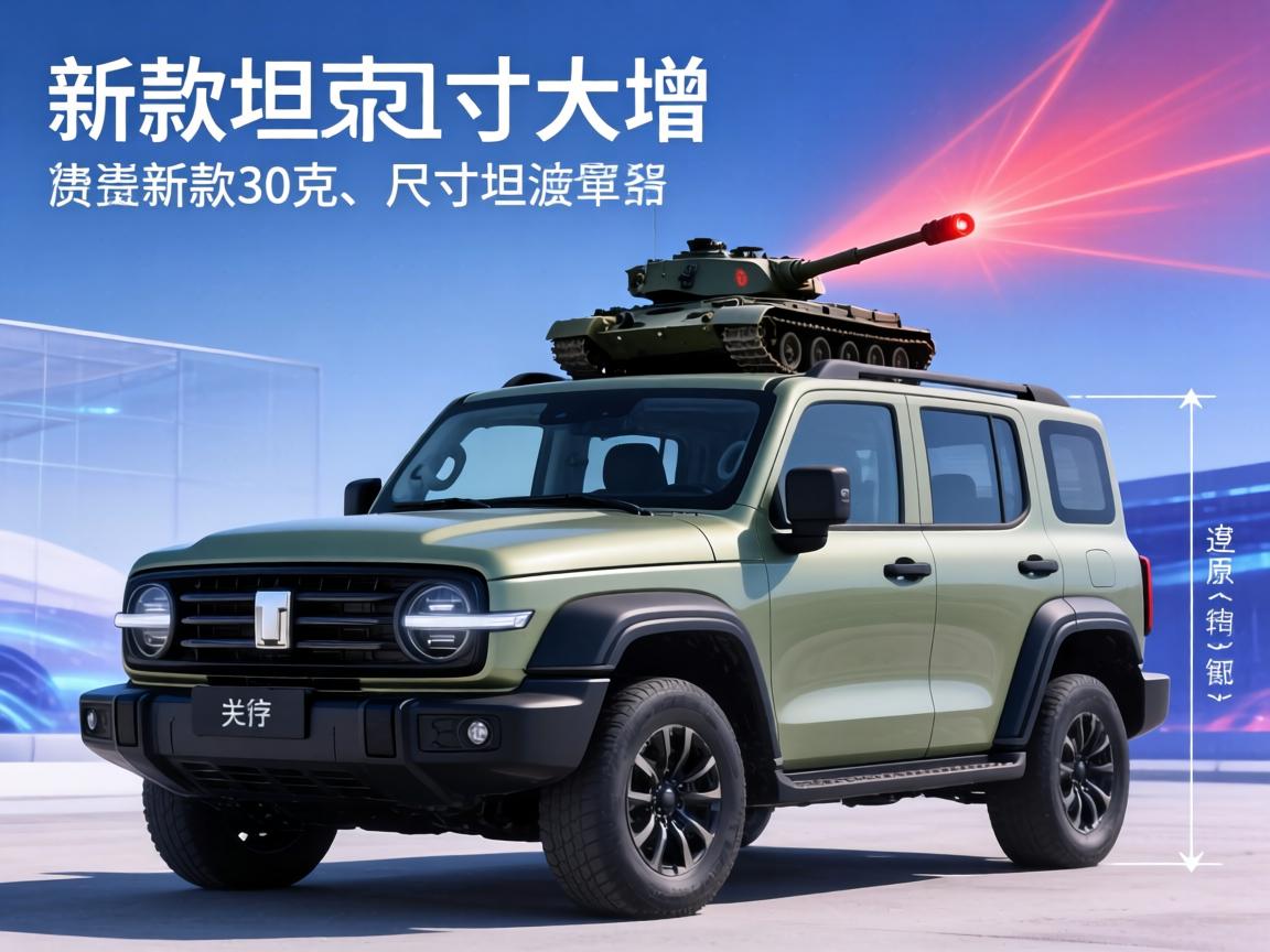 新款坦克300尺寸大增还搭激光雷达？