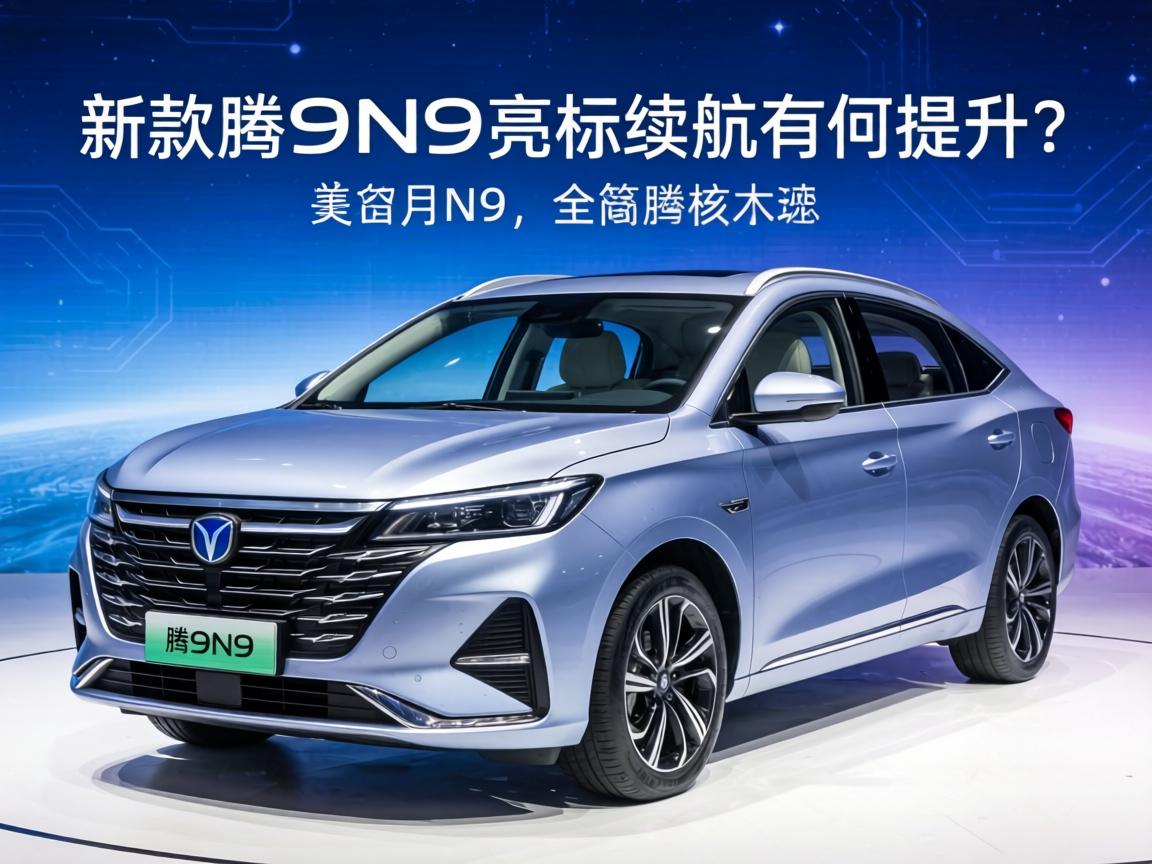 新款腾势N9亮相，续航有何提升？