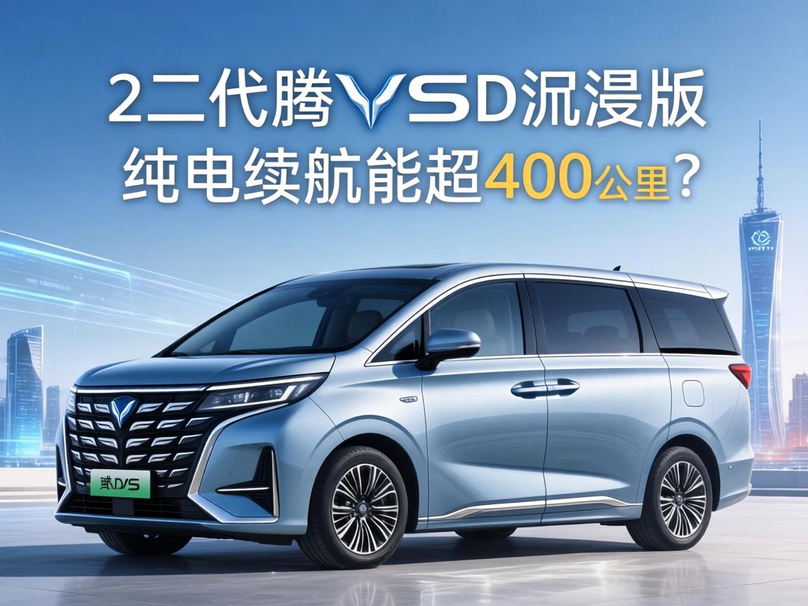 第二代腾势D9插混版纯电续航能超400公里？