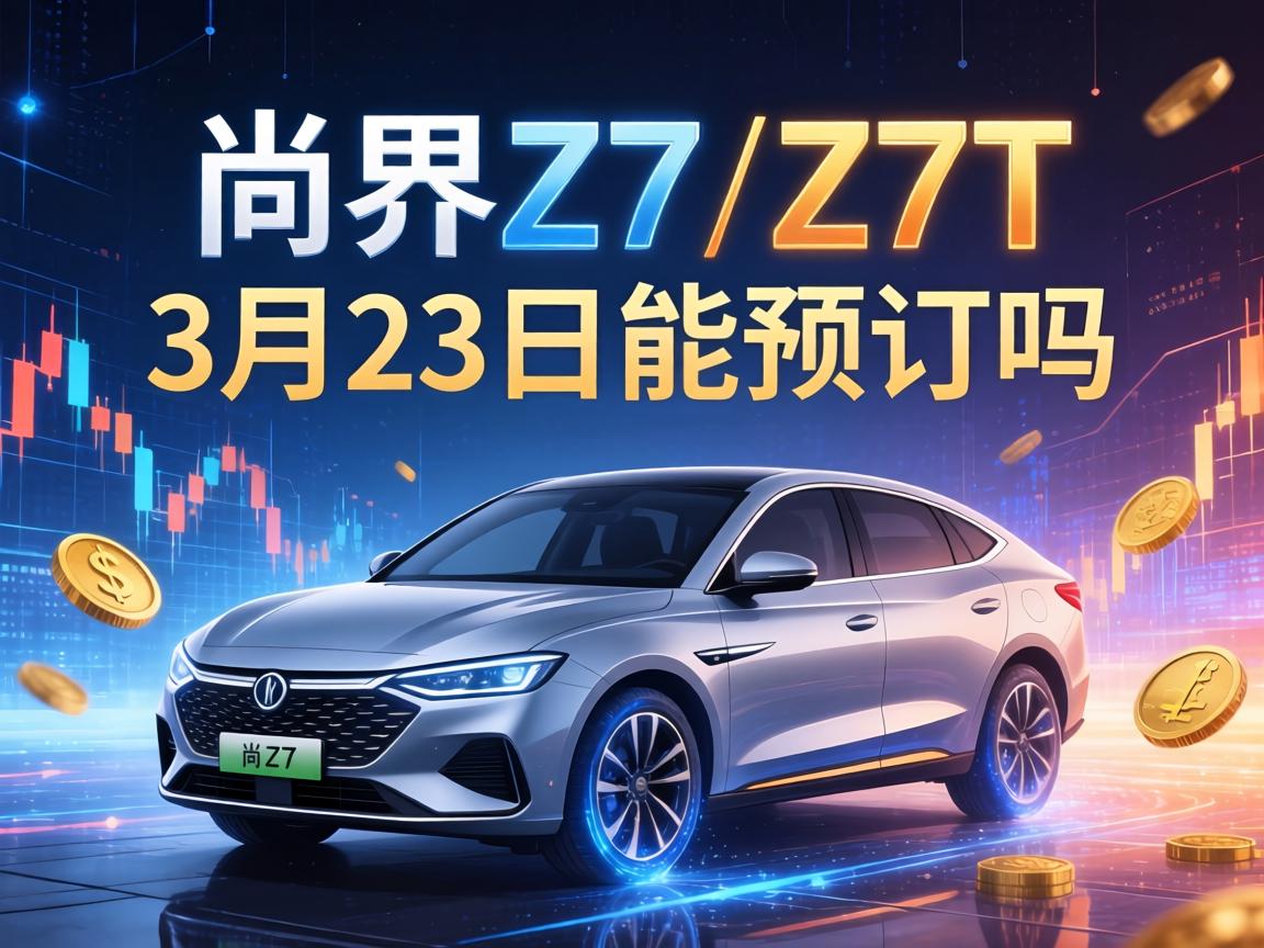 尚界Z7/Z7T 3月23日能预订吗？