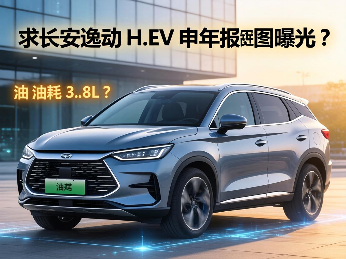 长安逸动HEV申报图曝光,油耗3.8L?