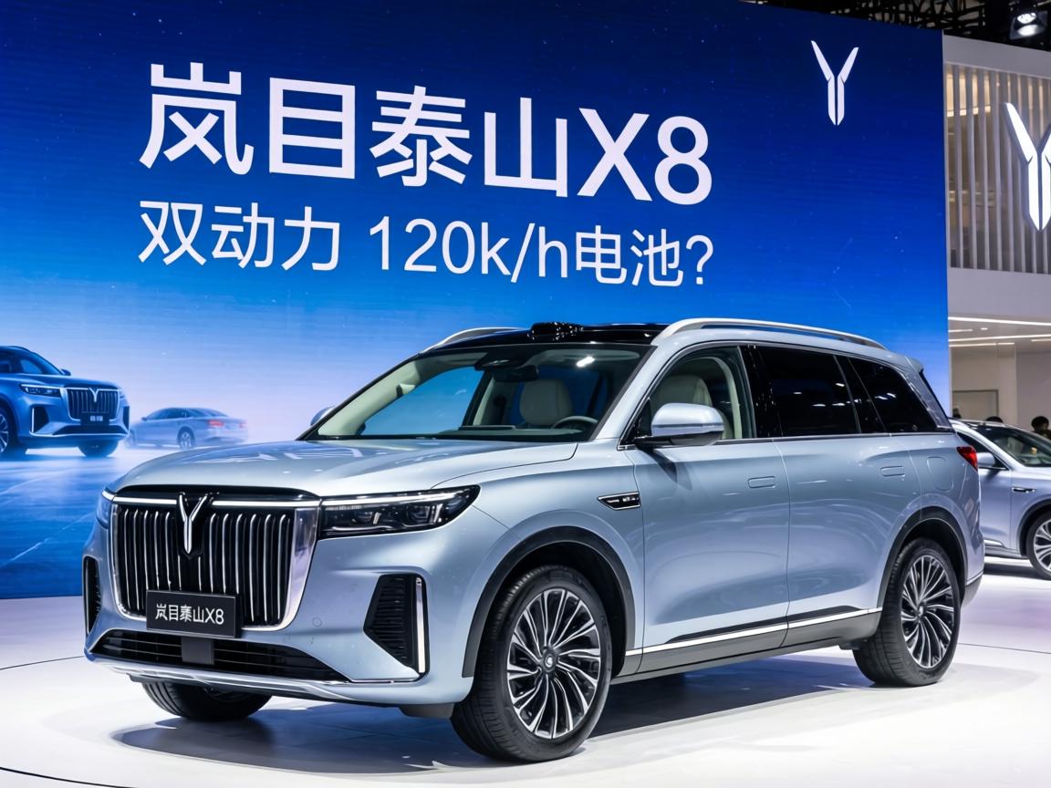 岚图泰山X8亮相，双动力+120kWh电池？