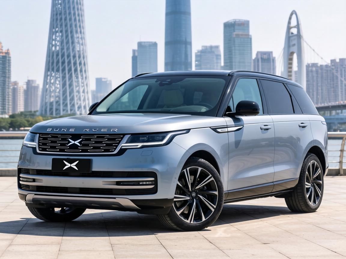 小鹏GX实车曝光，是广州大揽胜？