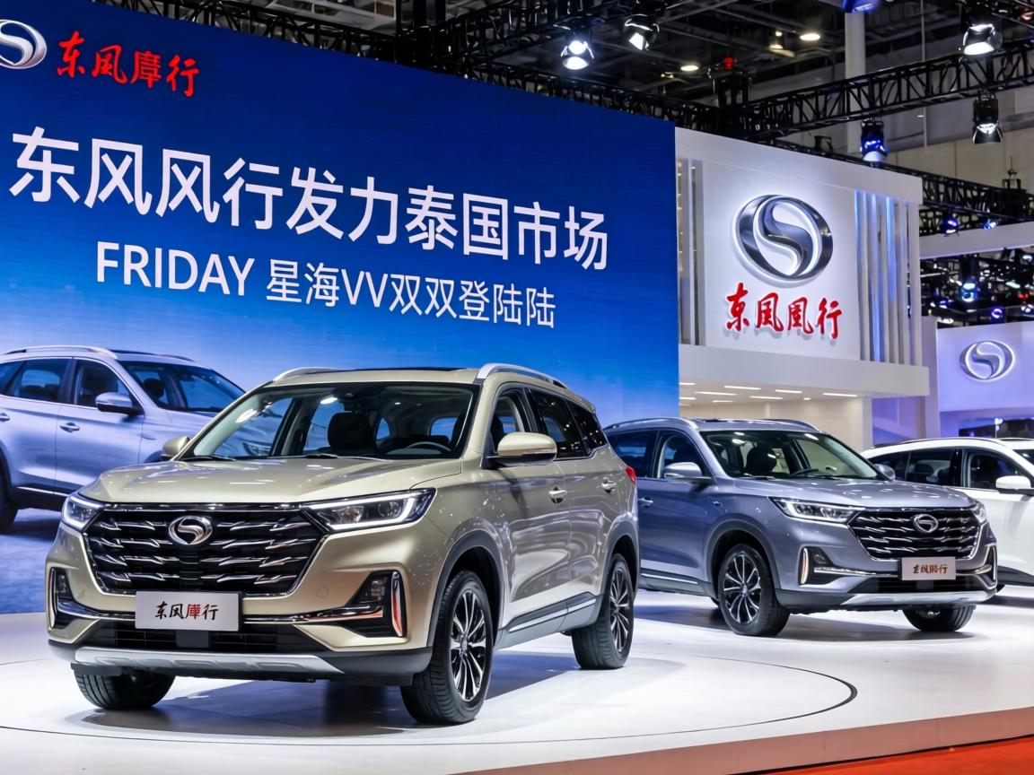 东风风行发力泰国市场,FRIDAY与星海V9双车登陆曼谷车展