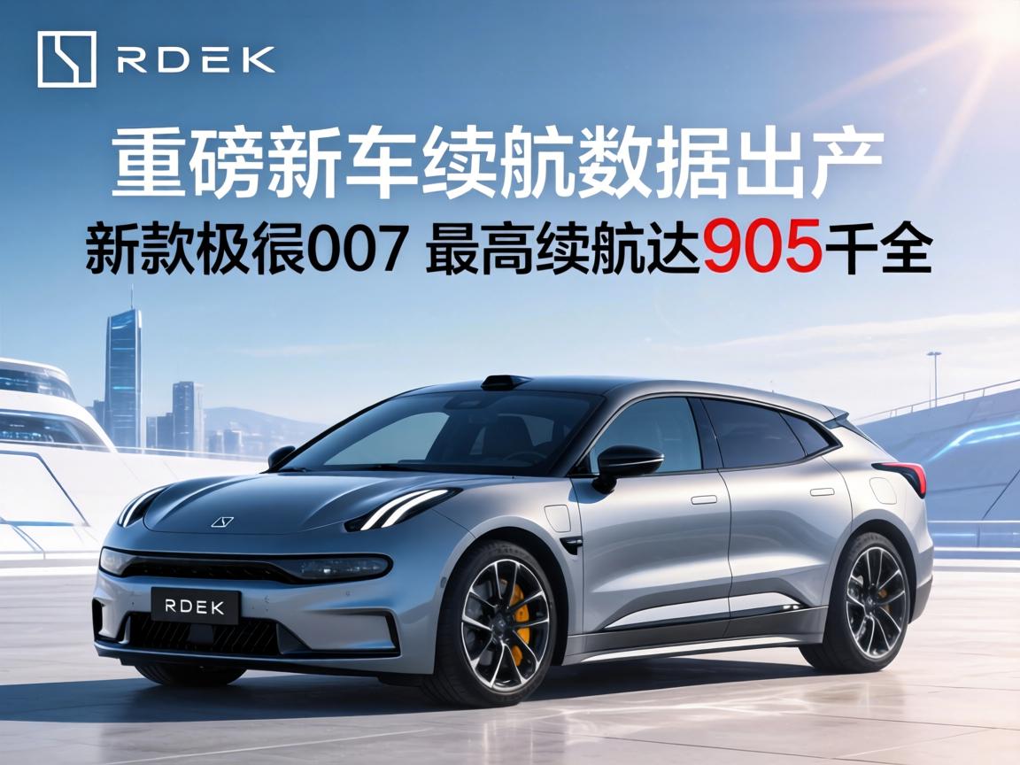 多款重磅新车续航数据出炉 新款极氪007最高续航达905公里