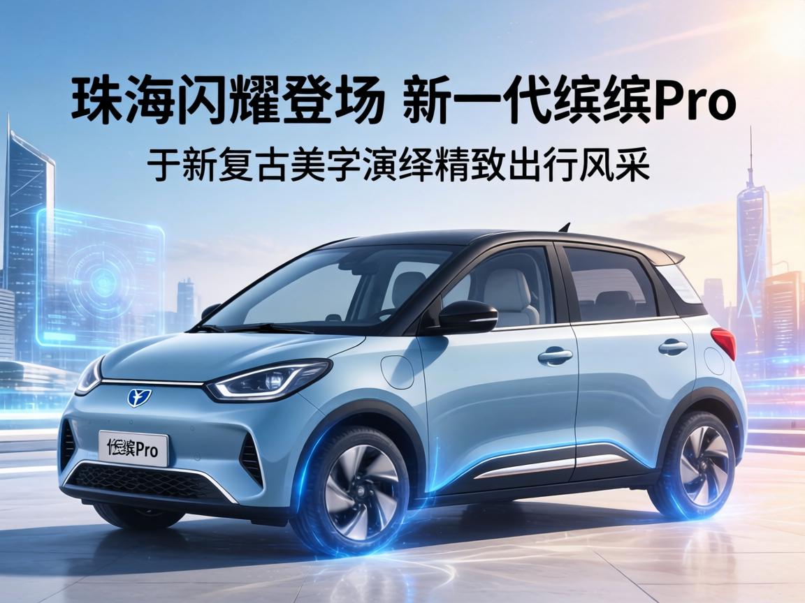 珠海闪耀登场的新一代缤果Pro：以新复古美学演绎精致出行风采