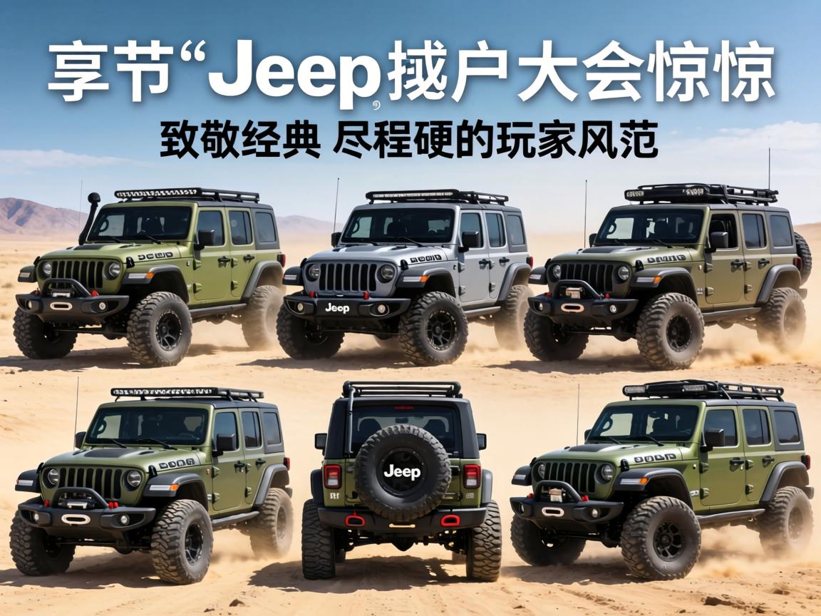 Jeep越野大会惊现六款概念车，致敬经典，尽显硬派玩家风范