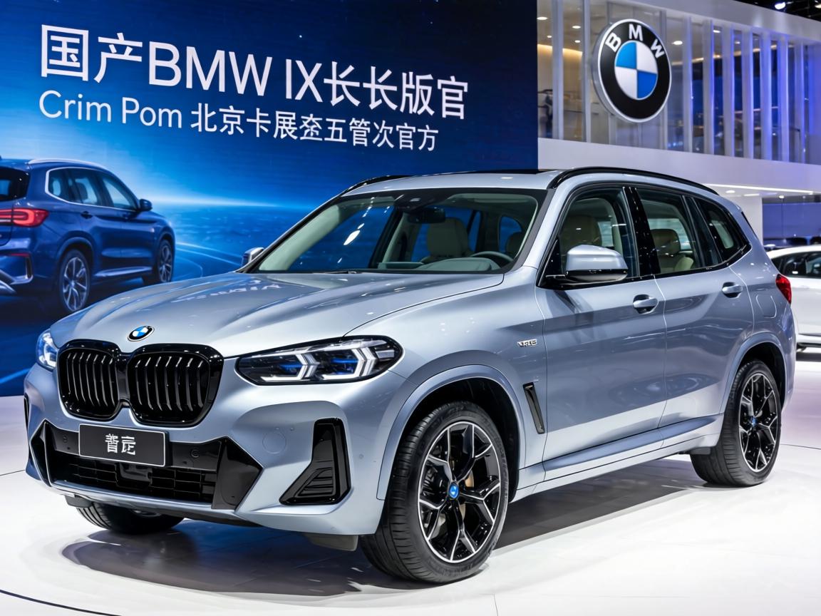 国产宝马iX3长轴版官方图片在 北京车展首次亮相