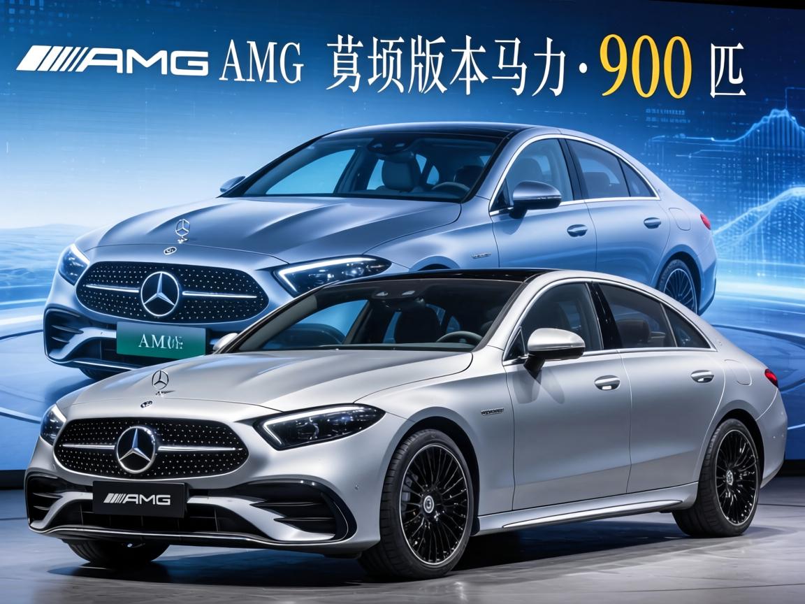 首次曝光奔驰纯电 E 级 AMG：AMG 版本马力或可达 900 匹