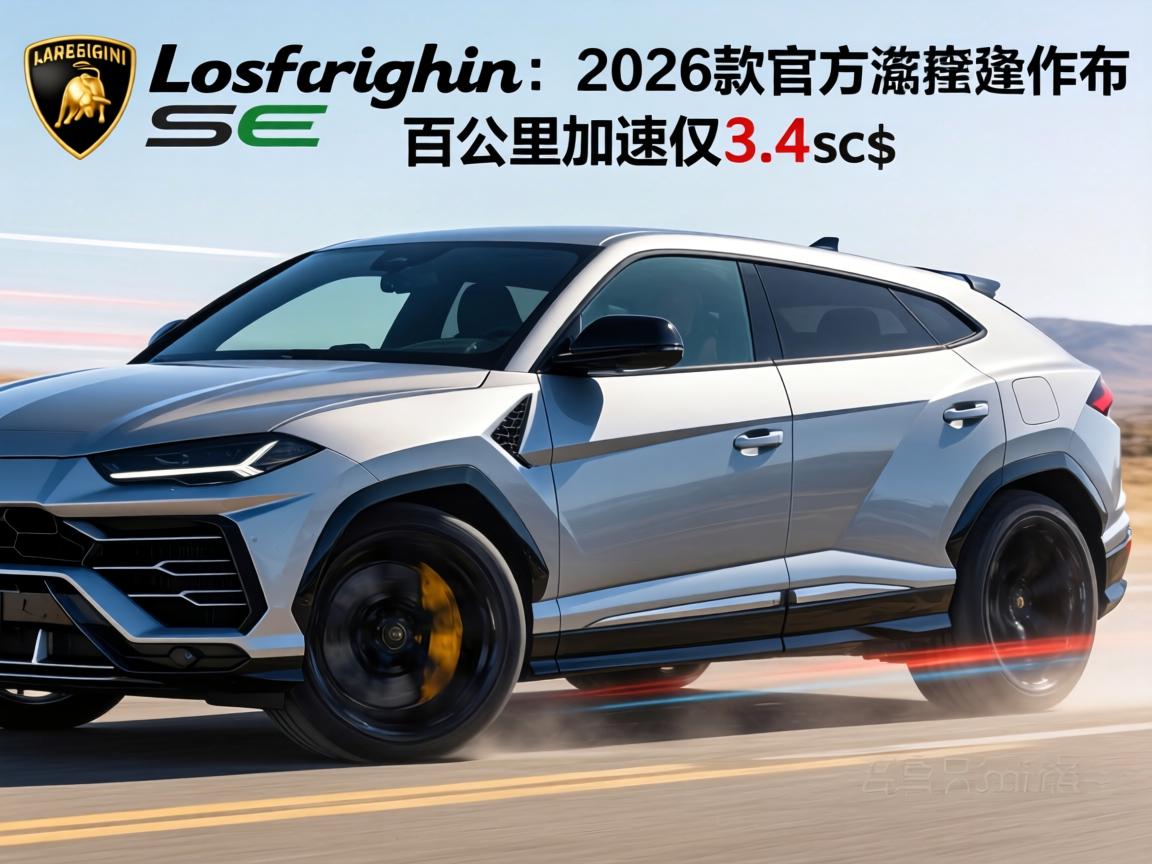 兰博基尼Urus SE 2026款官方亮相，百公里加速仅3.4秒