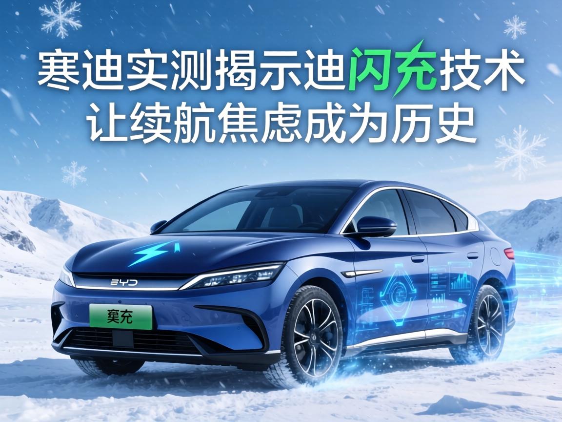 极寒实测揭示比亚迪闪充技术：让续航焦虑成为历史
