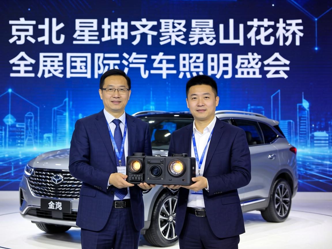 两大行业巨头京北、星坤齐聚昆山花桥，共展国际汽车照明盛会