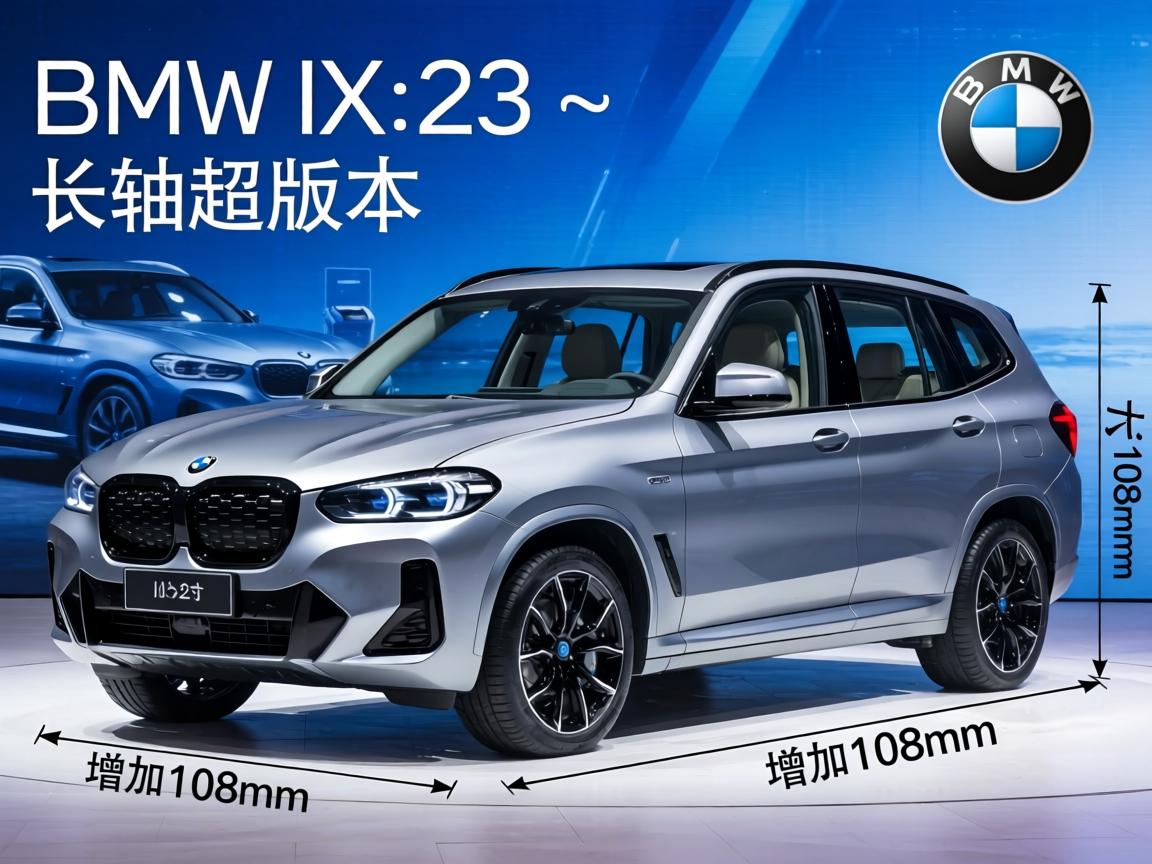 宝马iX3迎来长轴距版本 车身尺寸增加108毫米