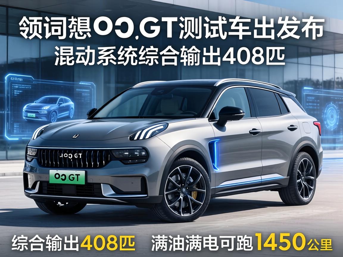 领克07GT测试车实拍图发布，混动系统综合输出408匹，满油满电可跑1450公里
