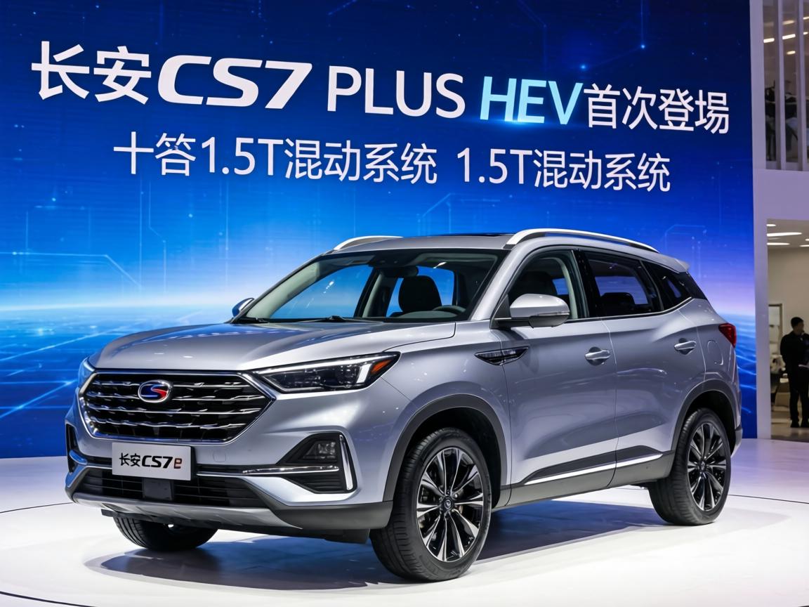 长安CS75 PLUS HEV首次登场，配备1.5T混动系统
