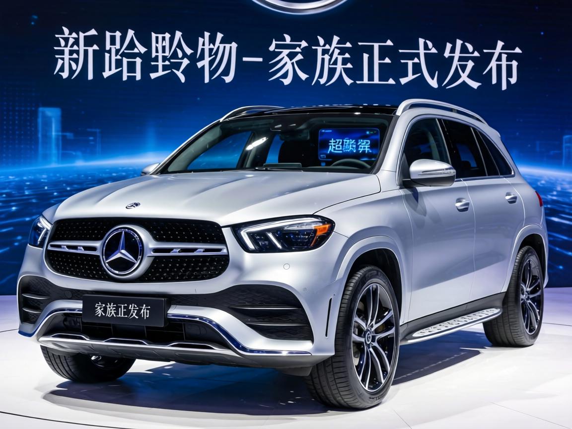 新款奔驰GLE家族正式发布官图，配备双星徽大灯与超联屏